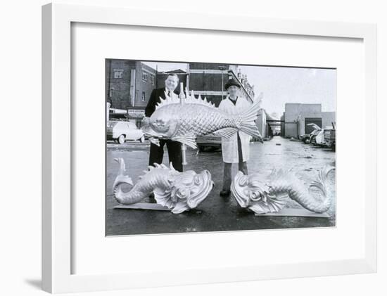 Weather Vanes, Billingsgate Market, C1981-null-Framed Giclee Print