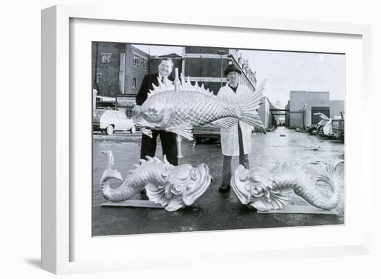 Weather Vanes, Billingsgate Market, C1981-null-Framed Giclee Print