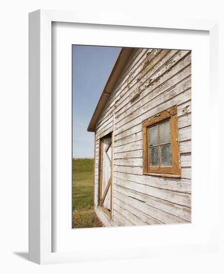 Weathered Barn-Marnie Burkhart-Framed Photographic Print