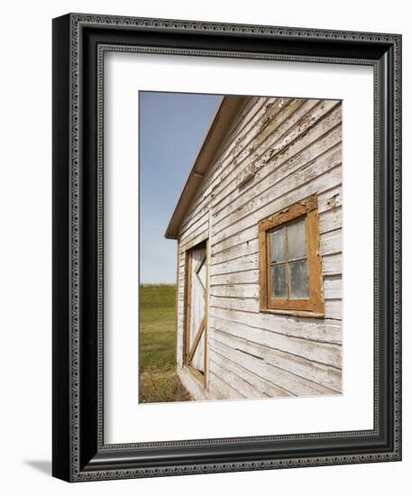 Weathered Barn-Marnie Burkhart-Framed Photographic Print