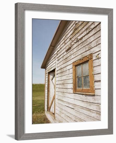 Weathered Barn-Marnie Burkhart-Framed Photographic Print