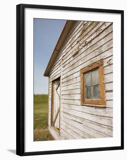 Weathered Barn-Marnie Burkhart-Framed Photographic Print