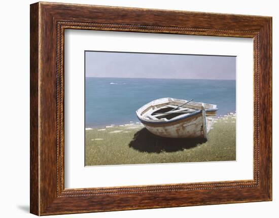 Weathered Boat-Zhen-Huan Lu-Framed Art Print