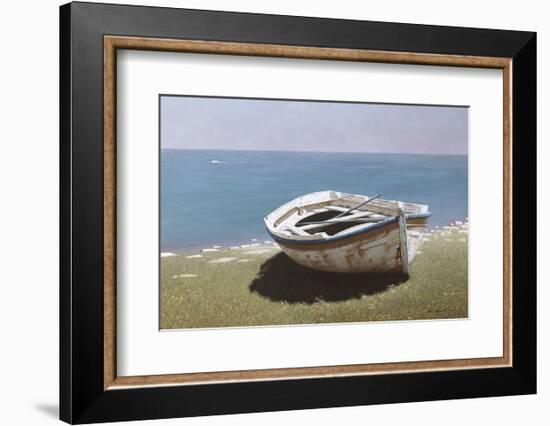 Weathered Boat-Zhen-Huan Lu-Framed Art Print