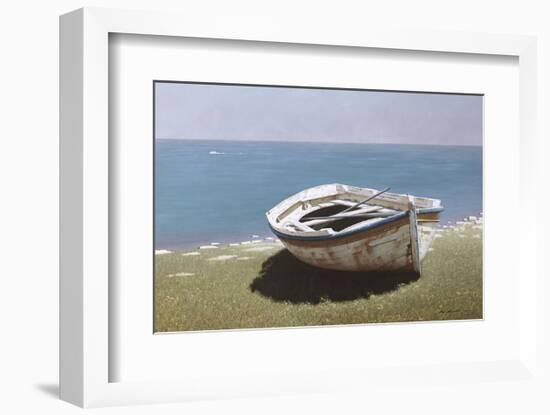 Weathered Boat-Zhen-Huan Lu-Framed Art Print