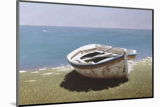 Weathered Boat-Zhen-Huan Lu-Mounted Art Print