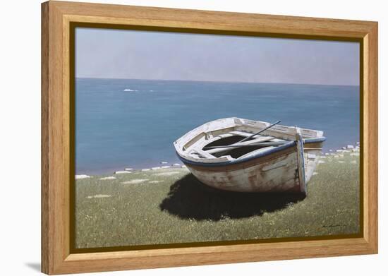 Weathered Boat-Zhen-Huan Lu-Framed Premier Image Canvas