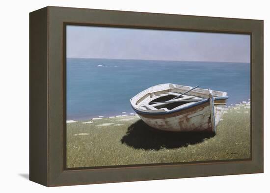 Weathered Boat-Zhen-Huan Lu-Framed Premier Image Canvas
