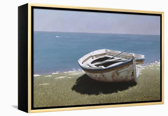 Weathered Boat-Zhen-Huan Lu-Framed Premier Image Canvas