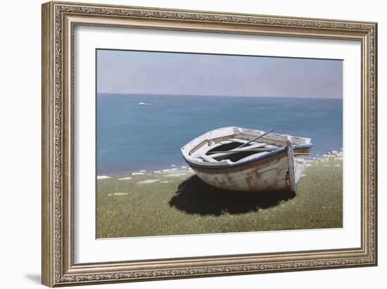 Weathered Boat-Zhen-Huan Lu-Framed Giclee Print