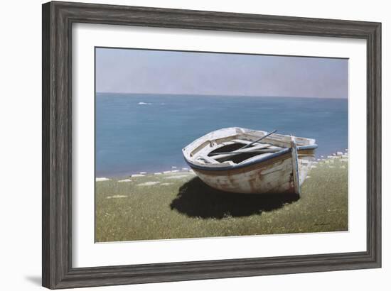 Weathered Boat-Zhen-Huan Lu-Framed Giclee Print