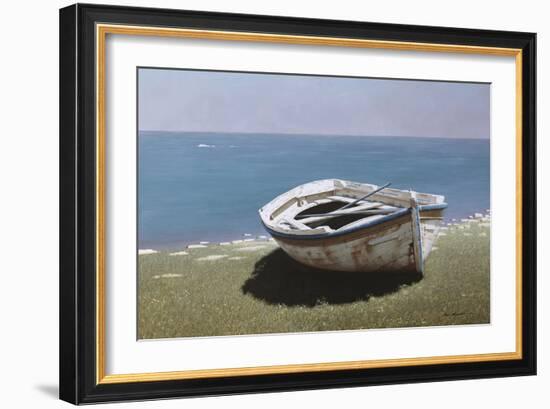 Weathered Boat-Zhen-Huan Lu-Framed Giclee Print