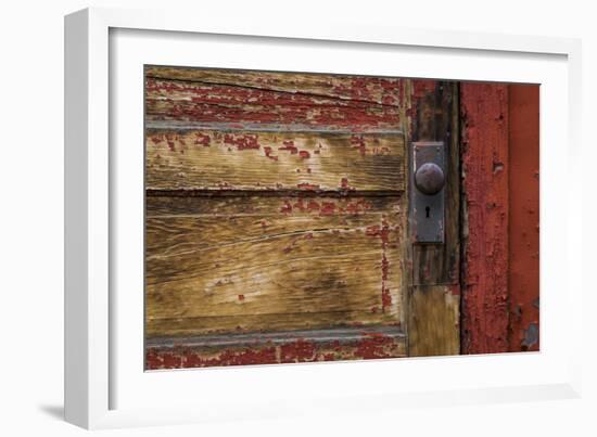 Weathered Door I-Kathy Mahan-Framed Photographic Print