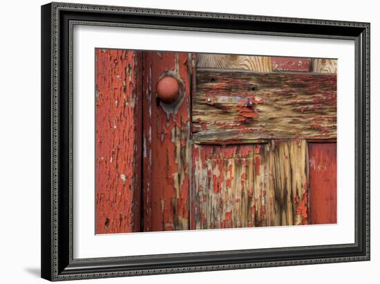 Weathered Door II-Kathy Mahan-Framed Photographic Print