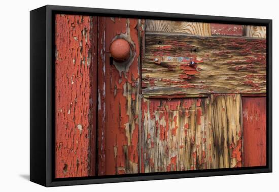 Weathered Door II-Kathy Mahan-Framed Premier Image Canvas