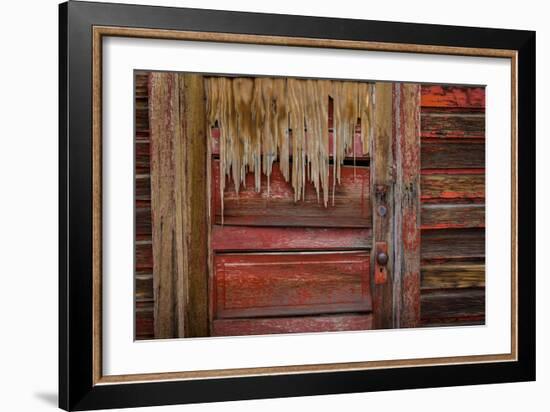 Weathered Door III-Kathy Mahan-Framed Photographic Print