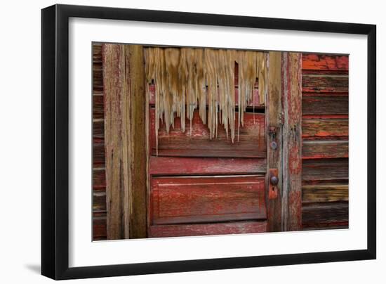 Weathered Door III-Kathy Mahan-Framed Photographic Print