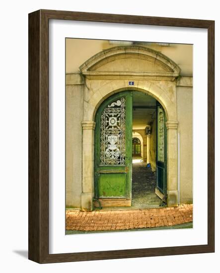 Weathered Doorway II-Colby Chester-Framed Photographic Print