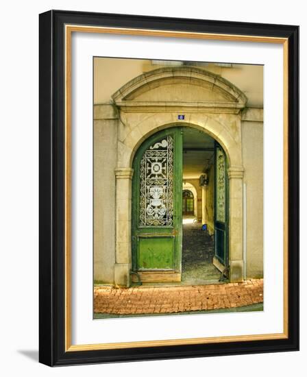 Weathered Doorway II-Colby Chester-Framed Photographic Print