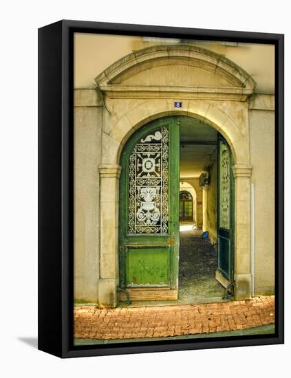 Weathered Doorway II-Colby Chester-Framed Premier Image Canvas