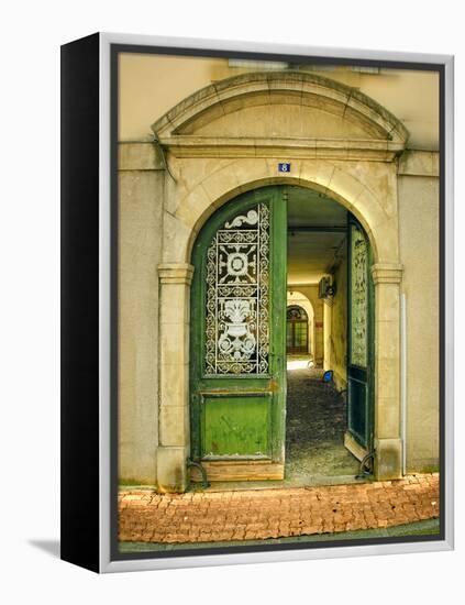 Weathered Doorway II-Colby Chester-Framed Premier Image Canvas