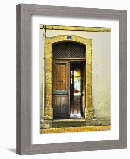 Weathered Doorway III-Colby Chester-Framed Photographic Print