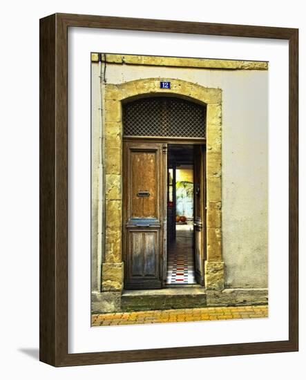 Weathered Doorway III-Colby Chester-Framed Photographic Print