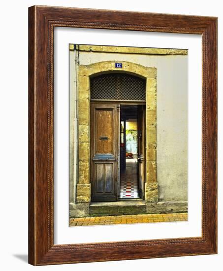 Weathered Doorway III-Colby Chester-Framed Photographic Print