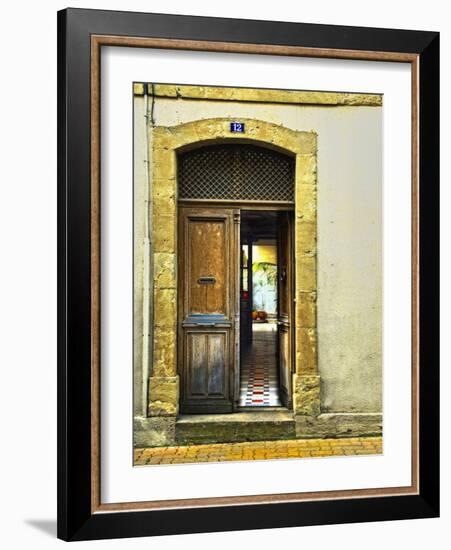 Weathered Doorway III-Colby Chester-Framed Photographic Print