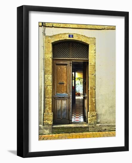 Weathered Doorway III-Colby Chester-Framed Photographic Print