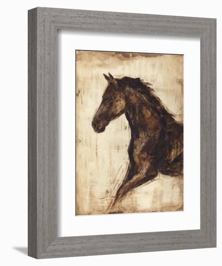 Weathered Equestrian I-Ethan Harper-Framed Art Print