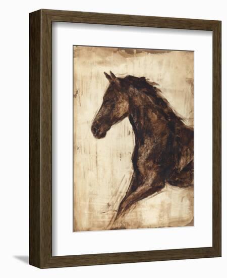 Weathered Equestrian I-Ethan Harper-Framed Art Print