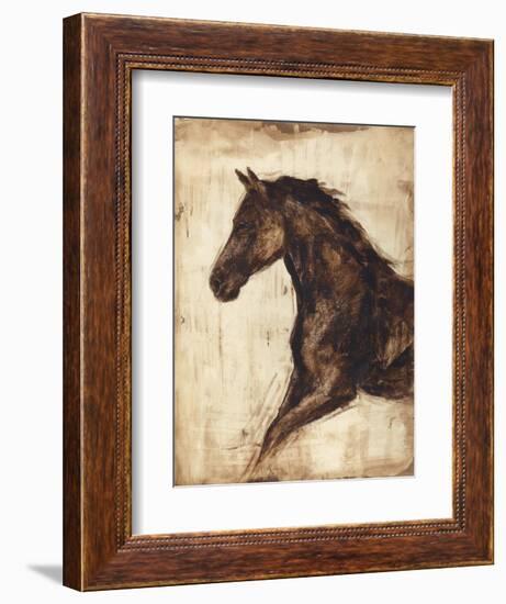 Weathered Equestrian I-Ethan Harper-Framed Art Print