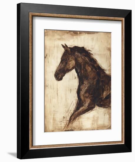 Weathered Equestrian I-Ethan Harper-Framed Art Print