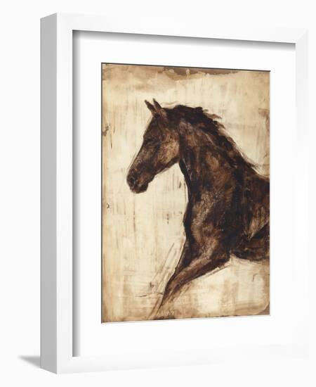 Weathered Equestrian I-Ethan Harper-Framed Art Print