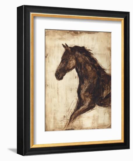 Weathered Equestrian I-Ethan Harper-Framed Art Print