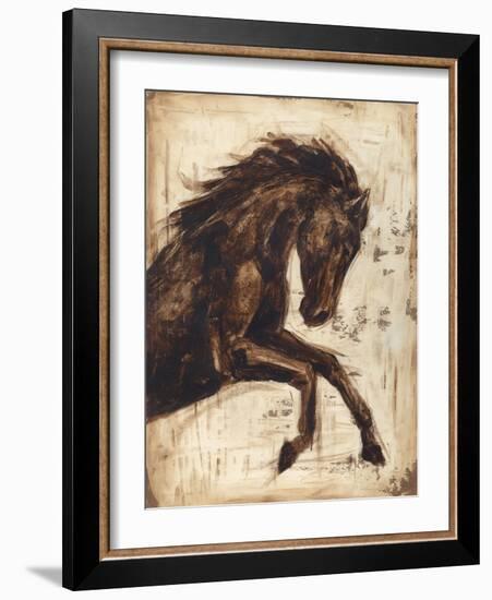 Weathered Equestrian II-Ethan Harper-Framed Art Print