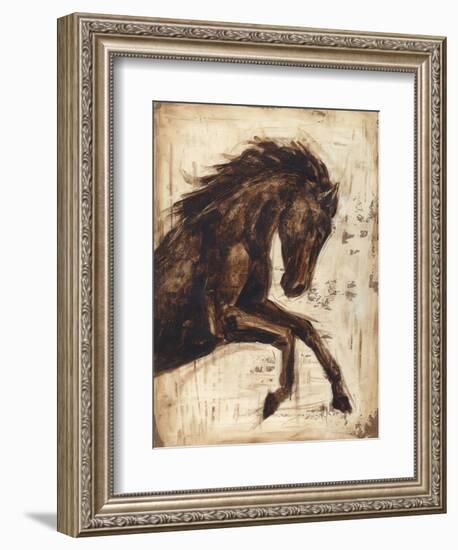 Weathered Equestrian II-Ethan Harper-Framed Art Print