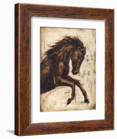 Weathered Equestrian II-Ethan Harper-Framed Art Print