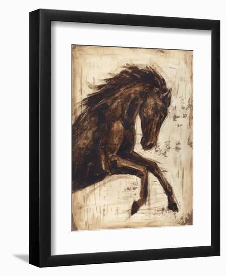 Weathered Equestrian II-Ethan Harper-Framed Art Print