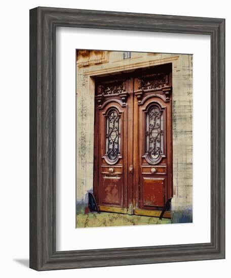 Weathered Facade I-Vision Studio-Framed Art Print