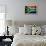 Weathered Flag Of South Africa, Fabric Textured-Gilmanshin-Framed Stretched Canvas displayed on a wall