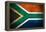 Weathered Flag Of South Africa, Fabric Textured-Gilmanshin-Framed Stretched Canvas