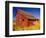 Weathered Old Barn on Ranch-Terry Eggers-Framed Photographic Print