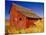 Weathered Old Barn on Ranch-Terry Eggers-Mounted Photographic Print