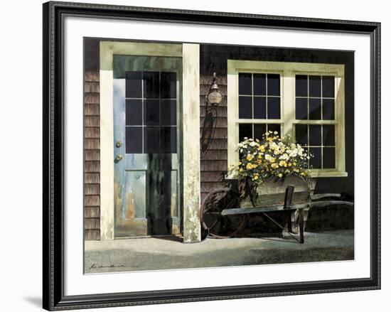 Weathered Post-Zhen-Huan Lu-Framed Art Print