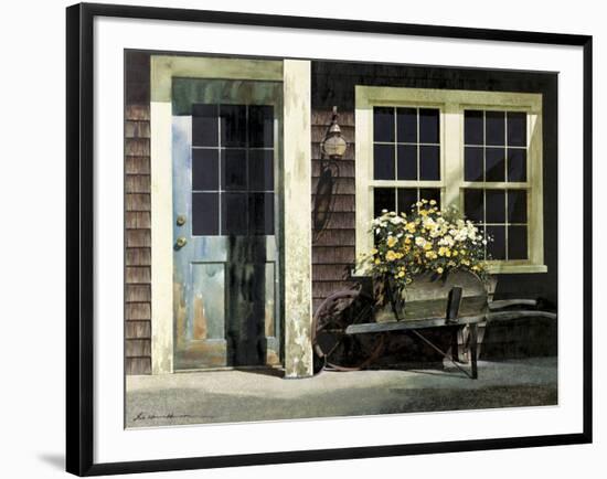 Weathered Post-Zhen-Huan Lu-Framed Art Print