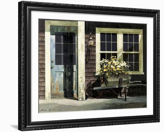 Weathered Post-Zhen-Huan Lu-Framed Art Print