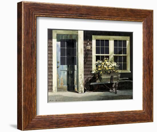 Weathered Post-Zhen-Huan Lu-Framed Art Print