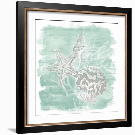 Weathered Shell Assortment II-June Vess-Framed Art Print